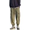 Multi-pocket overalls men's autumn new trendy brand loose large size casual pants student fashion leggings
