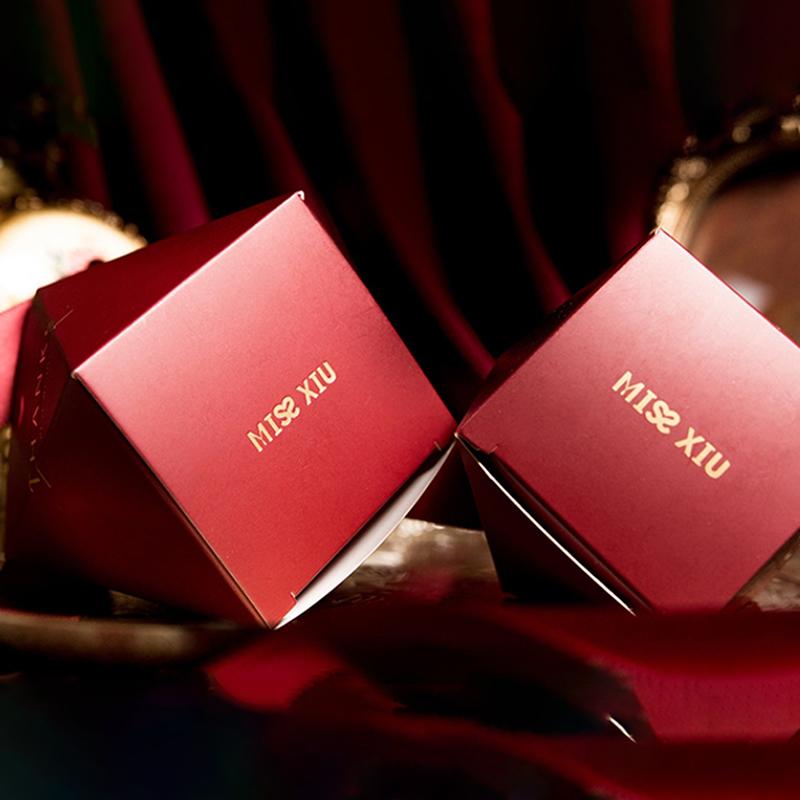 

10 Red Chocolate Candy Boxes For Wedding Gifts Thank You Packaging Party Gift Boxes
