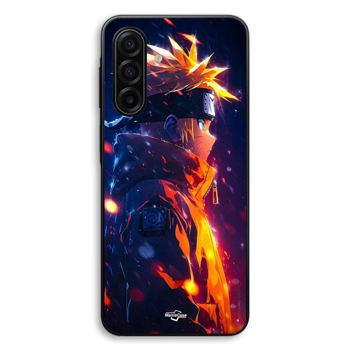 Coque de téléphone - MANIACASE - Samsung Galaxy A17 - Souple - Noir - Naruto Uzumaki schwarz