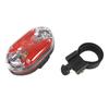 9 LED Bicycle Tail Light, Safety Waterproof Warning Bike Bicycle Rear Tail Light with 7 Light Modes, Red Color