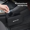 Car Leather Storage Bag Sundry Items Velcro Storage Box Accessories Car Decal For Mercedes Benz AMG W214 W205 W204 W206 W213 W21
