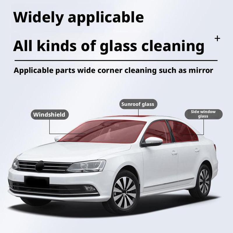 Car Windshield Oil Film Cleaner Glass Polishing Paste, Windshield Stain Remover Auto Glass Cleaning Compound Car Glass Cleaning