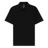 Mens Porsche Houndstooth Collared Short-Sleeved Polo Shirt
