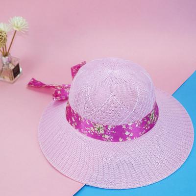 Summer New Fashion Women's Sun Hat Vintage Straw Ribbon Wide Hat Casual Bucket Accessories Lafi C8S0