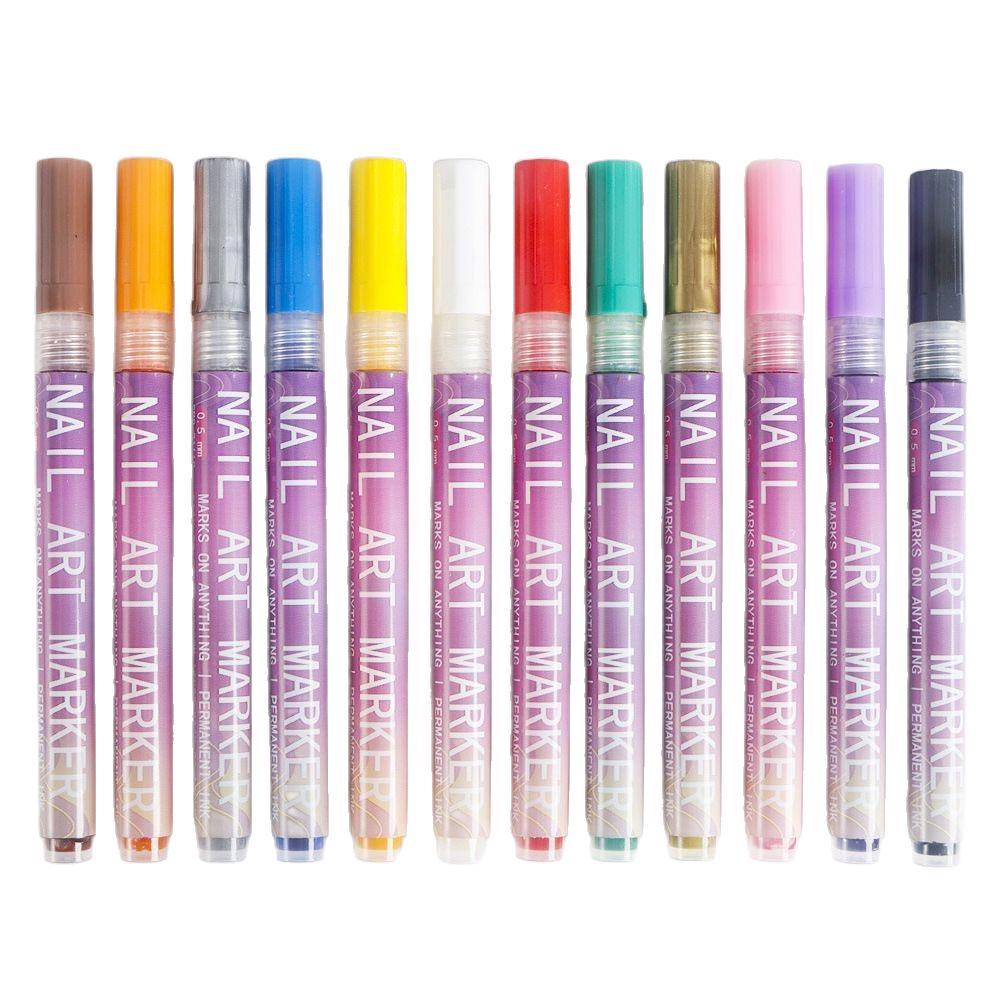 Nail Art Pen: Quick-Dry DIY Manicure Tool with Needle Tube Tip