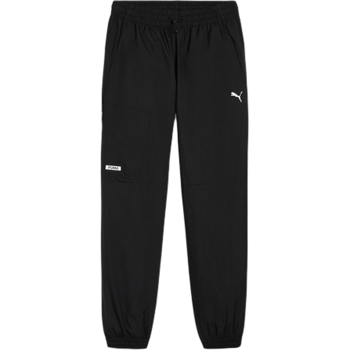 PUMA DESERT ROAD Knitted Sweatpants Men s Black 01 682276-01 S (170/70A)