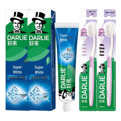 Ultra White Toothpaste & Soft Silk Toothbrush Set
