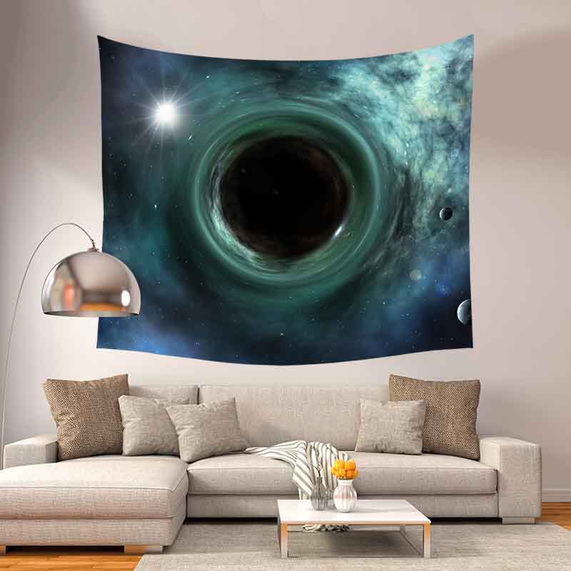 Planet Galaxy Space Cosmic Tapestry Home Decor Wall Hanging Tapestry Outer Space Theme Tapestry Bedroom Living Room Decoration