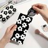 Floral Print Glasses Bag Waterproof Sunglasses Pouch Korean Style Eyewear Storage Bag  For Women