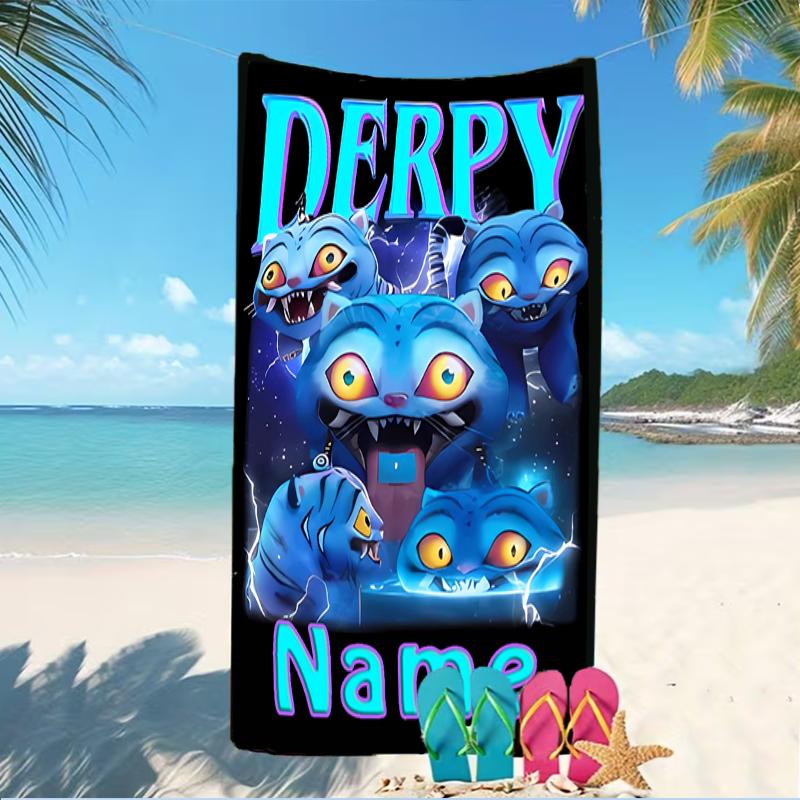 Customizable personalized beach towels Kpop Demon Hunters themed designs.Suitable for the beach, yoga, sports;ideal as beach accessories