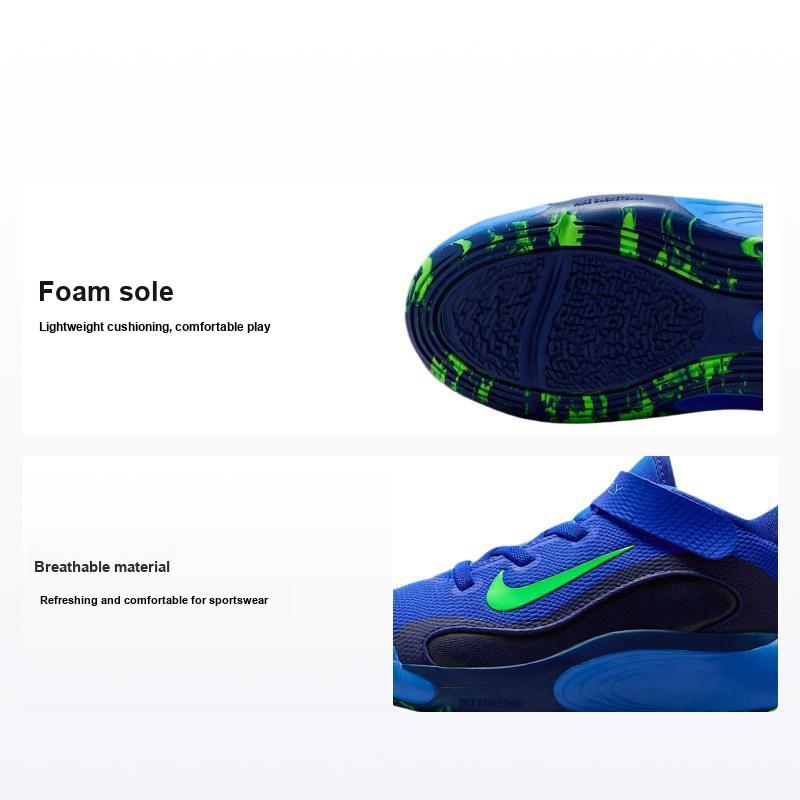 Детские кроссовки Nike IsoFly PS Racer Blue Blue Void Midnight-Navy Green-Strike FQ7670-405 25