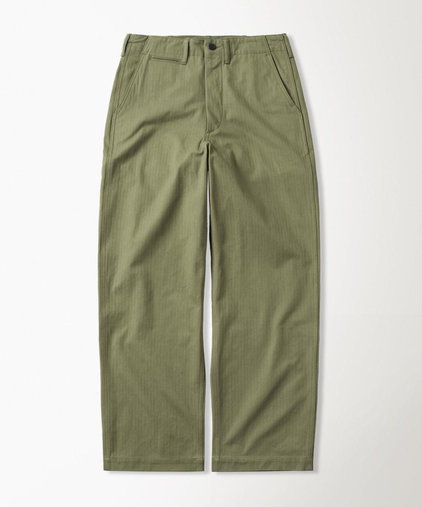 Beulonseun Us Army M-41 Hbt Fatigue Trousers Olive