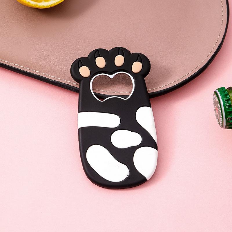 Flaschenöffner, magnetisch, Bierflaschenöffner, Silikon, Katzenkrallenform, Soda-Getränke, Bierflaschenöffner, Kühlschrankmagnet, für Damen und Herren, Geschenk