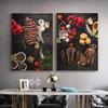 Food Western Cuisine Beef Steak Ingredient Seasoning Poster Print Wall Art Pictures Canvas Painting Living Room Home Decor Gift