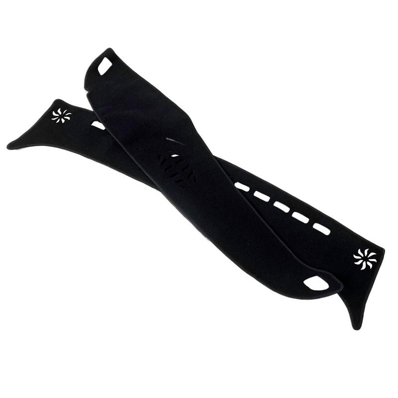 Non-Slip Dash Mat Dashmat Dashboard Cover Pad Left Hand Drive Fit For Kia Sportage NQ5    2024 Black