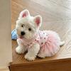 Haustier Hundekleid Floral Netz Tutu Rock Kleine Rassen Wie Bichon Frisé West Highland White Terrier