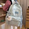 Schoolbag Fashion College Wind Ins Large Capacity Star Female Backpack Junior High School Student School Bag Female Travel Backpack