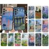 Claude Monet Garden Lotus Phone Case For Samsung Galaxy A52S A04S A21S A33 A23 A13 A14 A32 A52 A53 A54 A51 A71 M51