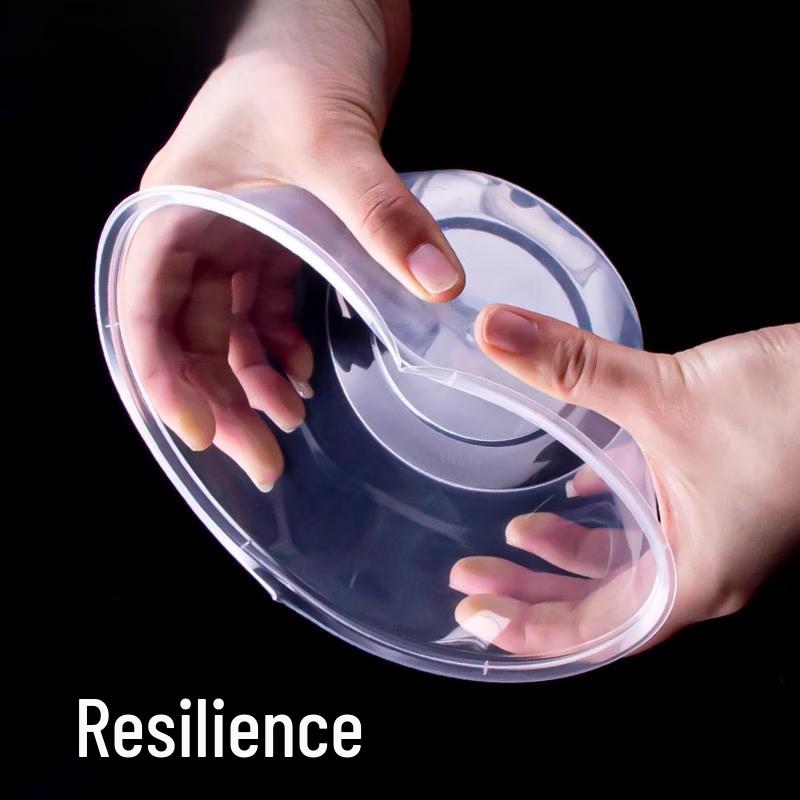 Disposable Round Plastic Takeaway Meal Boxes with Lids