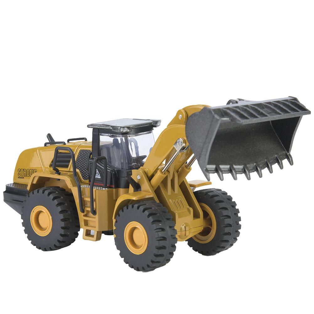 

1:50 Alloy Wheel Loader Model Engineering Construction High Simulation Car Vehicle Toy