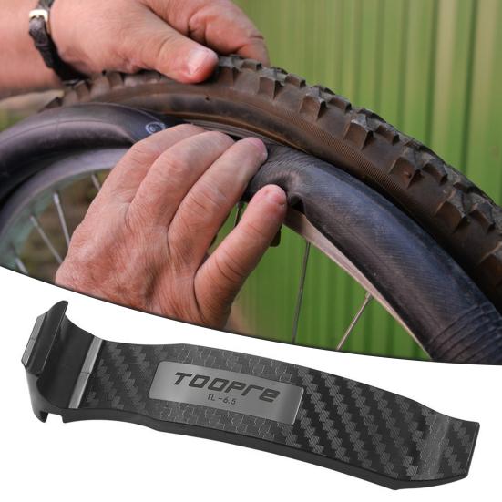 Bike Tire Lever with Deflation Device Double-Head Lightweight Road Mountain Bicycle Tire Removal Tools Bike Accessories