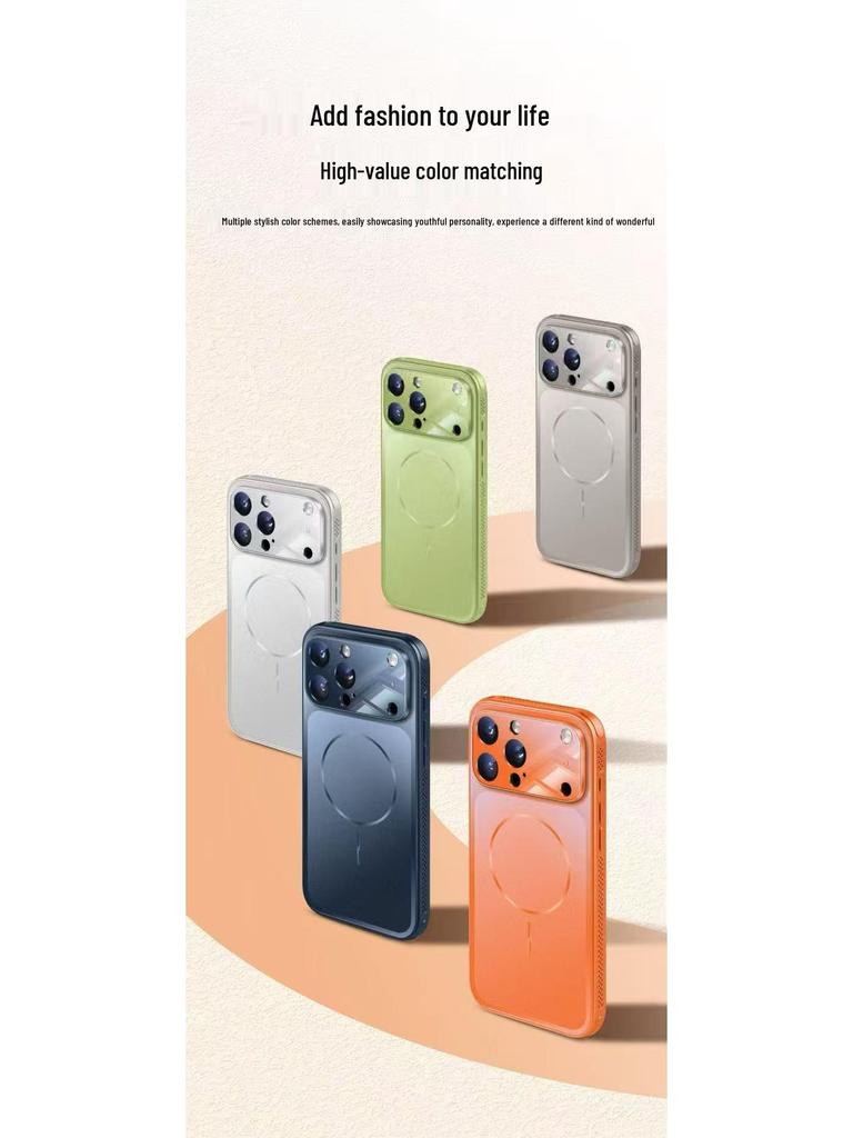 Corning Magnetic Matte Glass Case for iPhone 17 Pro Max, Skin-feel, AG Matte Finish