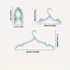 10Pcs/20Pcs Portable Folding Clothes Hangers for Travel and Business Trips, Multifunctional Clothes Hangers for Home Use