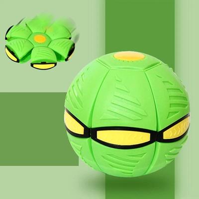 1PCSBouncyStomp Ball Magic Flying Saucer Ball Puzzle Pet Childrens Toys Indoor Outdoor Decompression Transformation Sports Balls