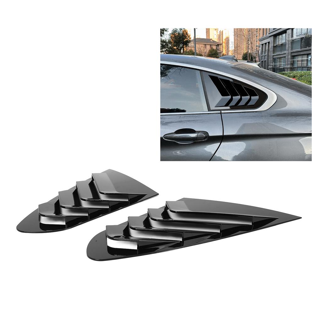 P Kryty žaluzií levý pravý zadní boční okno zadní okno větrací mřížka pro řadu 4 F36 2014-2020