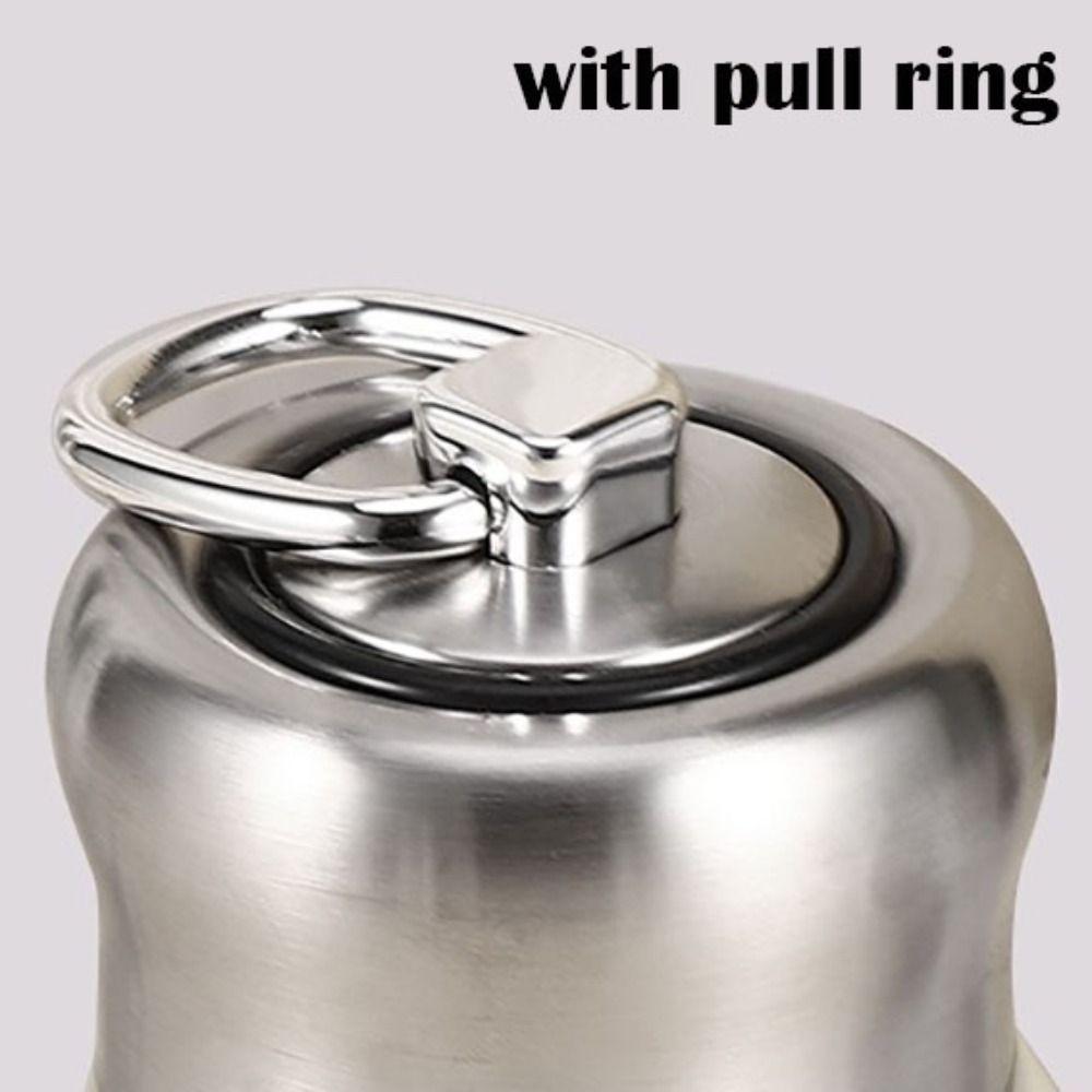 304 Stainless Steel Water Bottle 300ml Pocket Cup Portable Insulated Cup  Unisex