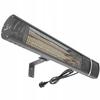 Promiennik Tarasowy Roma Black 2000W