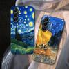 Art Vincent Van Gogh Phone Case For Samsung S 24 fe 25 Ultra plus 20 lite 21 30 22 23 24 22 Ultra 5G Fundas