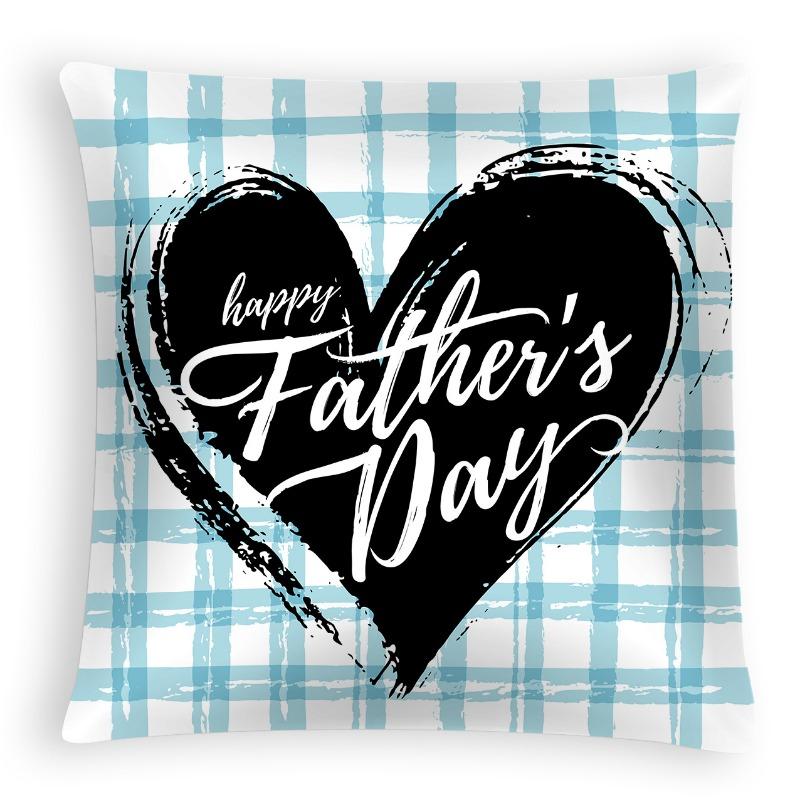 New Father's Day Pillowcases Are Stably Available for Holiday Home Sofa Cushions with Letter Prints