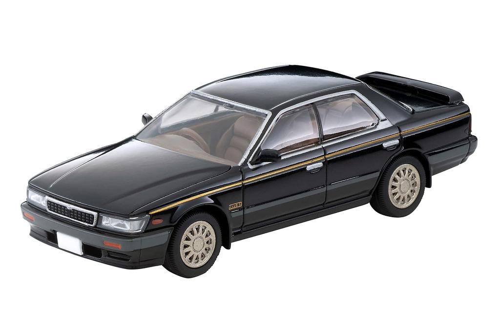 Tomica Limited Vintage Neo Nissan Laurel Twin Cam 24V Turbo Medalist Club S Black Finished Product 315100 1/64 LV-N238a
