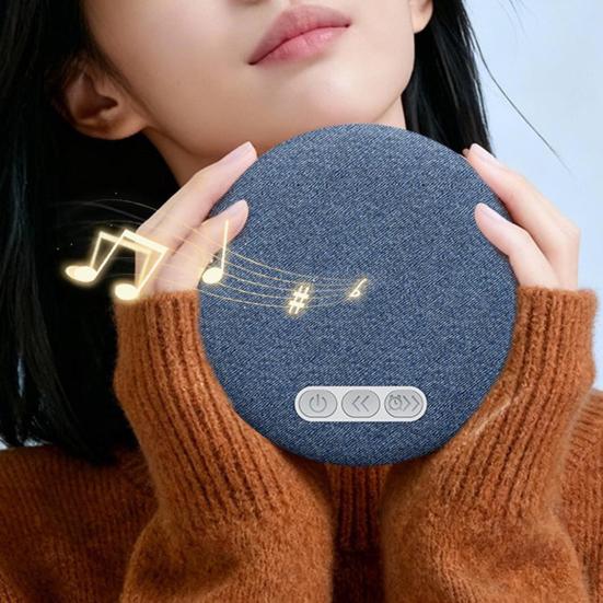 1/2Pcs Flat Under-Pillow Speaker with White Noise Sound Volume Control Auto-Off Timer Wireless Sleeping Bluetooth-compatible Pillow Speaker