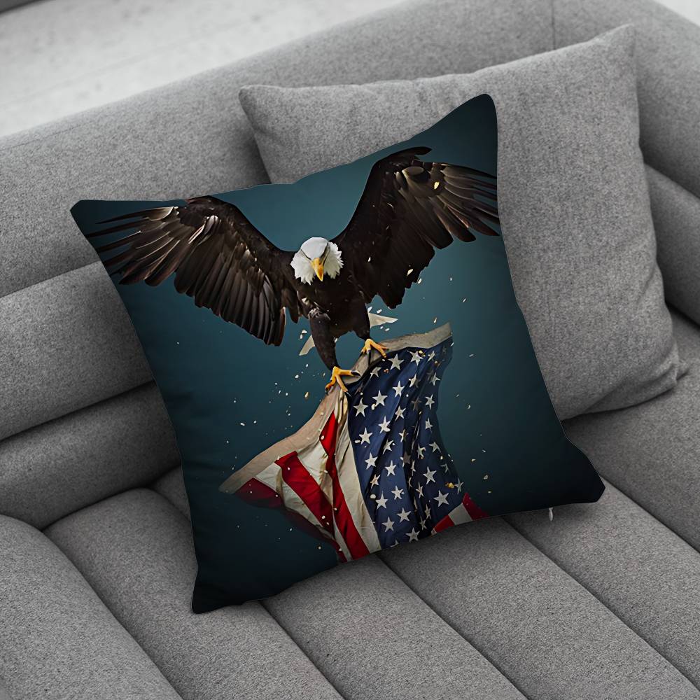 Americans Flag Great Pillow Case Pillowcase Home Sofa Cushions Car Cushions Pillowcover Office Pillowshell Pillow