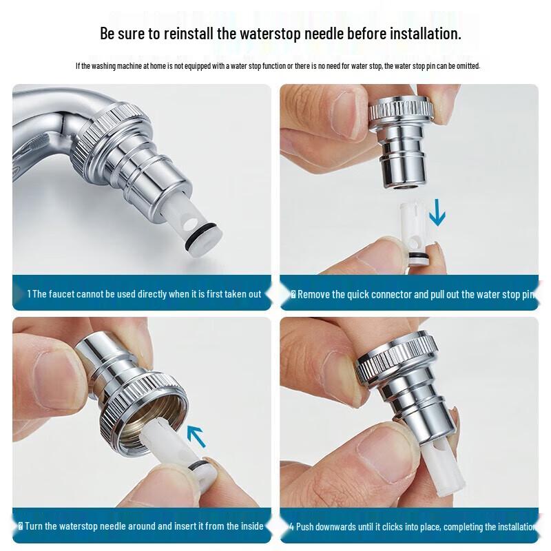 Submarine L202X Washing Machine Faucet