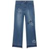 SON JUNG WAN Multi Star Embroidery Denim Pants Zjl6161020