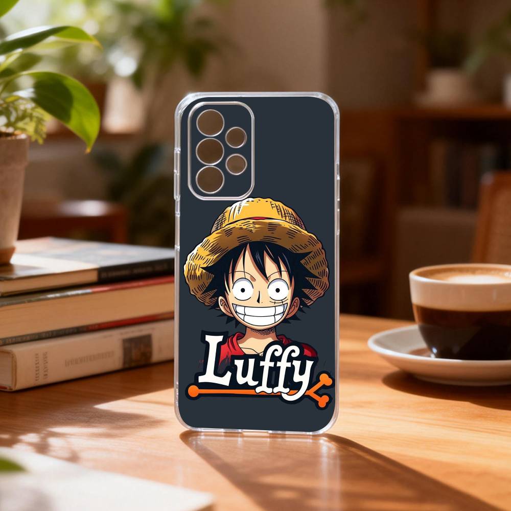 O-One P-Piece-es BOY L-Luffy-es Phone Case Transparent Silicone Soft For Samsung S25,S24,S21,S22,S23,S30,Ultra,S20,Plus,Fe Samsung S10