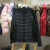 Autumn and winter new down jackets women's short stand-up neck yoga clothes slim and thin and light inside with solid color warm jacket tide