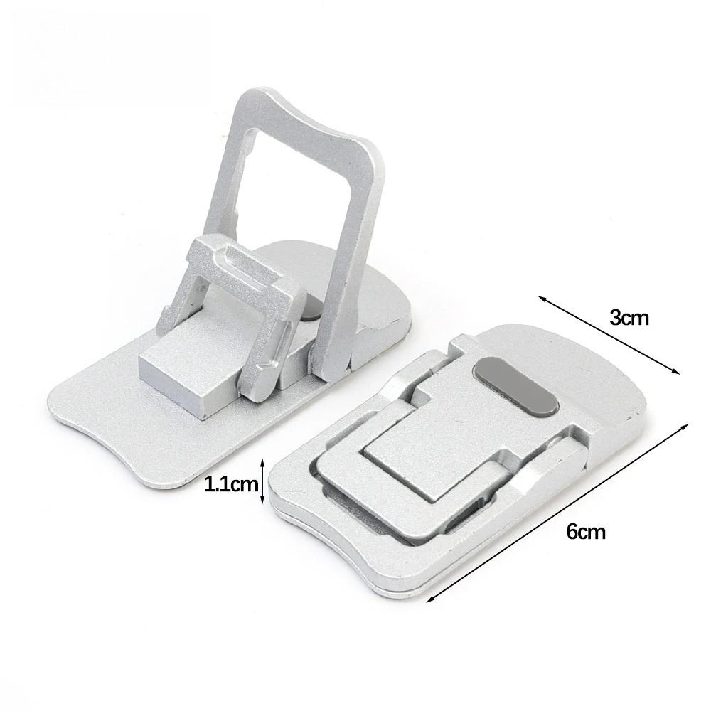 

2PCS Invisible Keyboard Lifter Adjustable Laptop Stand Mini Self-adhesive Computer Stand Suitable for Various Laptops silvery,2pcs