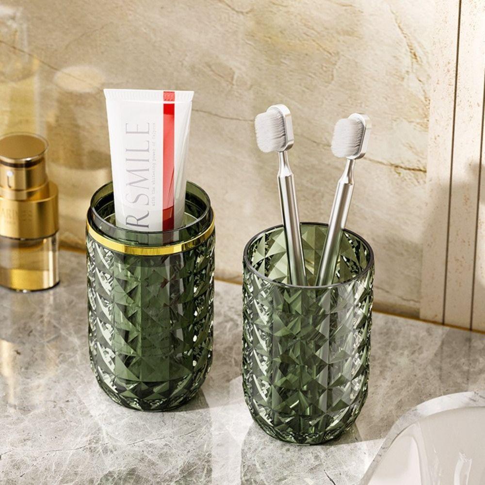 Lightweight Toothbrush Cup Plastic Toothpaste Box Portable Washing Cup Travel