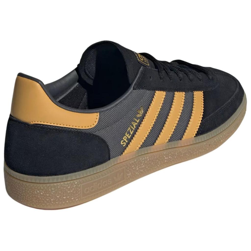 Adidas Handball Spezial 'Black Preloved Yellow' Sneakers IF9528