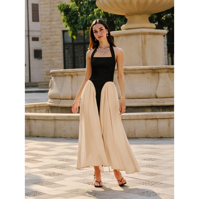 

Элегантное женское облегающее платье без рукавов с открытой спиной и одним плечом XL