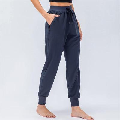 Yudong Women's Loose Fit Drawstring Cuffed Athletic Joggers