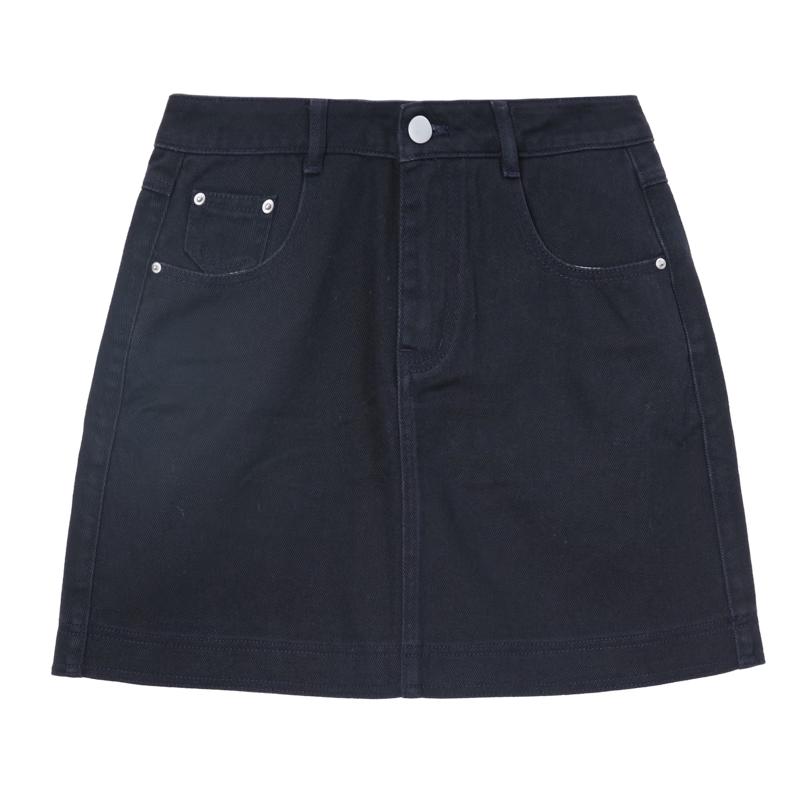 BETU Women s A-Line Cotton Denim Skirt M