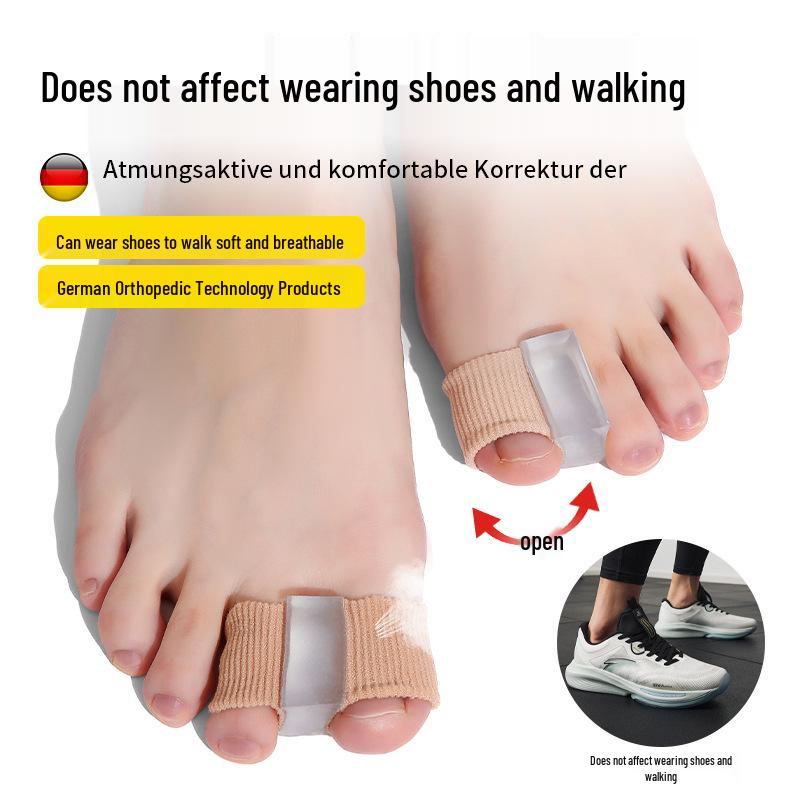 Silicone Hallux Valgus Corrector Toe Separator for Men and Women