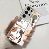 Cartoon Cute Hamster Shockproof Phone Case for Samsung Galaxy S26 Edge S25 Ultra S24 FE S23 Plus S21 Cover Anti Fall Fundas