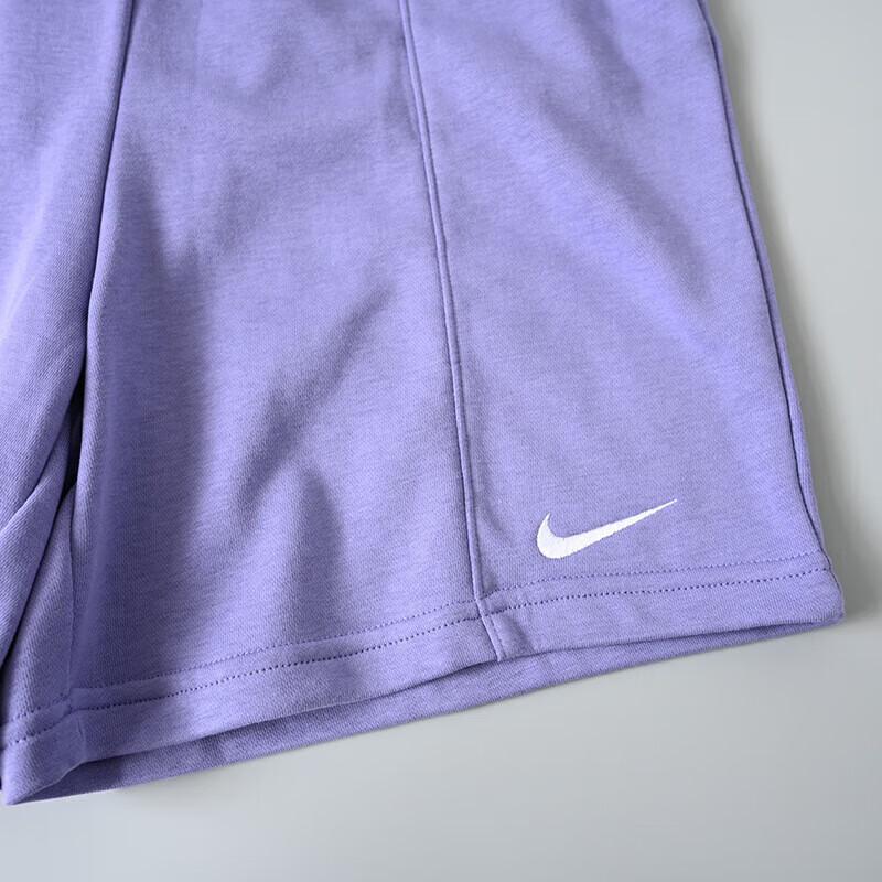 New Nike Casual Shorts Women's Purple FD6856-525
