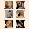 N-Nicole M-Mary K-Kidman Pillow Gifts Home Office Furnishings Bedroom Sofa Car Cushion Cover Case 45x45cm